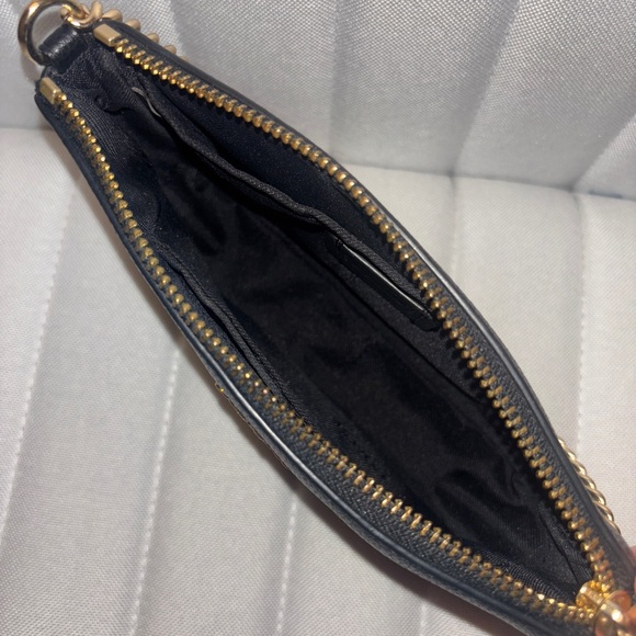 Coach Black Leather Nolita Chain wristlet - Picture 8 of 9